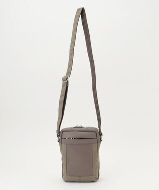 Y'SACCS ブロックモチーフポシェット グレージュ