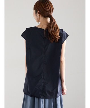 Te chichi シアーナイロンブラウス ネイビー