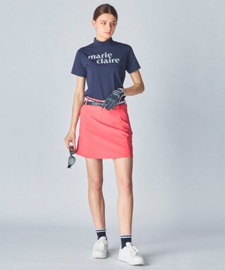 FILA GOLF／marie claire 【marie claire SPORT】ベーシックスカート レッド
