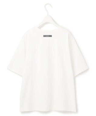 ICB 【接触冷感・UVケア・洗える】ロゴＴＥＥ カットソー ロゴ×オフホワイト系