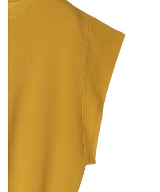Green Parks 推しニット　フレンチスリーブニットプルオーバー Yellow