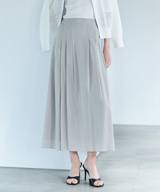 ICB L ハイツイストドライメッシュ フレアスカート