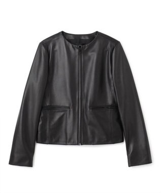 JOSEPH スムースレザー　ジャケット Black