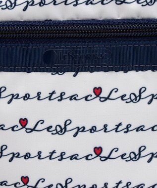 LeSportsac COSMETIC CLUTCH/マリンロゴボーダー マリンロゴボーダー