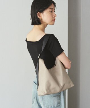 russet レザーホーボーバッグ M(CE-1658) GrayBeige