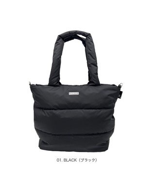 ROOTOTE 3682【弾む軽さフェザールー】FE.ミディアム.モデレート-A 01：ブラック