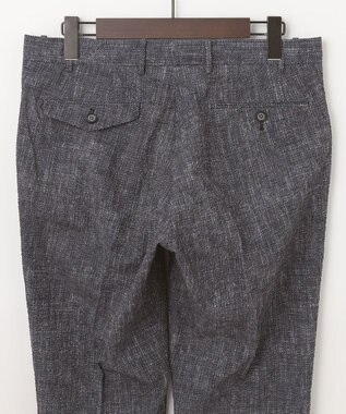JOSEPH ABBOUD 【ウエストも伸びる！】ライトウェーブ パンツ グレー系1