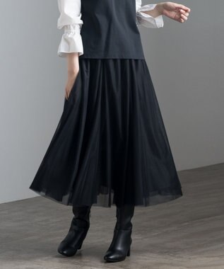 ONWARD Reuse Park 【23区】スカート秋冬 ブラック