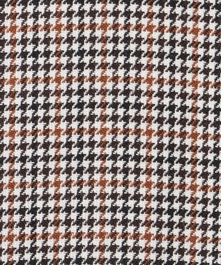 J.PRESS LADIES S サイロチェック ストライプ ブラウス ブラウンチェック系