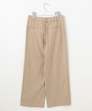 J.PRESS LADIES 【洗える】フィブリルツイル ベイカーパンツ ベージュ系