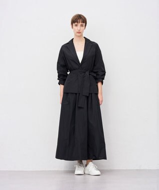 uncrave メモリータフタ ジャケット ブラック