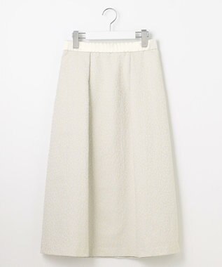 自由区 【洗える】スノージャガード スカート ベージュ