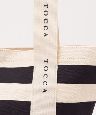 TOCCA 【WEB＆一部店舗限定】DANCING TOCCA BORDERTOTE トートバッグ ブラック系