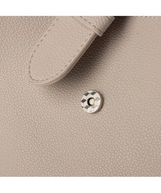 UNBILLION カシュカシュ cachecache / ベルトフラップメッシュハンドル2wayトート ライトグレー