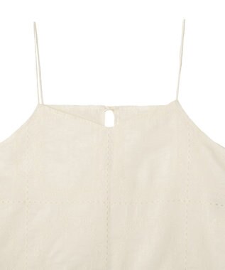 Green Parks 前後２ＷＡＹレース刺繍ビスチェ Ivory