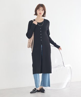 earth music&ecology クロワッサンバッグ Gray Beige