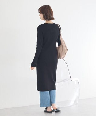 earth music&ecology クロワッサンバッグ Gray Beige