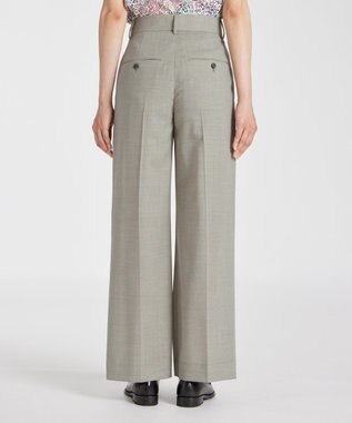 Paul Smith プレーン カラー ワイドパンツ ライトイエロー