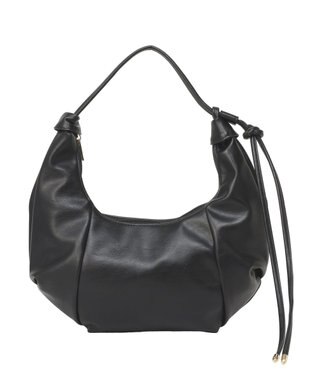 earth music&ecology クロワッサンバッグ Black