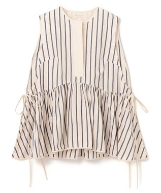 BEIGE， 【WEB限定】PROTAGONISTA / ブラウス Stripe