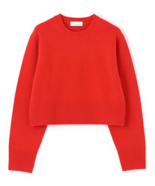 uncrave カシミヤニット（uncrave WHITE） オレンジレッド