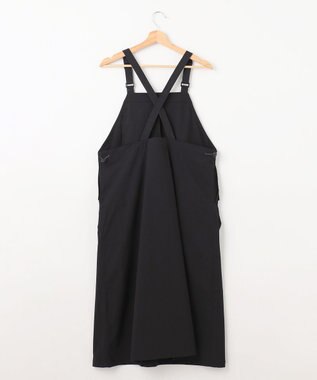 SHARE PARK LADIES 【撥水・UVカット・ストレッチ・軽量 】ナイロンジャンパースカート（S・Mサイズ） ブラック系