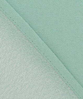 自由区 【SHIHOさんコラボ・洗える】バックサテンジョーゼット ブラウス フロスティグリーン