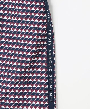 23区GOLF 【WOMEN】フラッグ総柄プリントストレッチスカート レッド系5