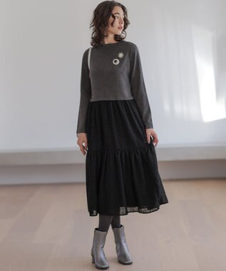 組曲 スパークルブローチ ゴールド系