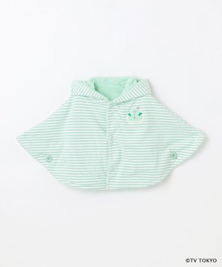 組曲 KIDS 【90㎝】シナぷしゅなりきり マント ミントグリーン