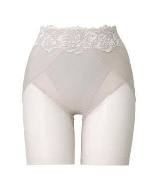 BRADELIS New York 【BRADELIS NewYork peace】おしりPラインラッピングロングショーツ24 グレージュ