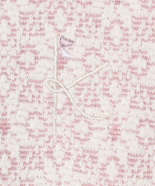 組曲 KIDS 【110-140㎝】 フロストフラワージャガード ワンピース ラベンダー