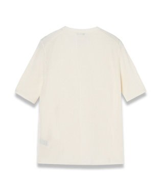 JOSEPH クリスピーレーヨン　ショートスリーブニット Ivory
