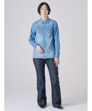 Ripo trenta anni DENIM STANDARD SHIRT BLUE