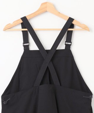 SHARE PARK LADIES 【撥水・UVカット・ストレッチ・軽量 】ナイロンジャンパースカート（S・Mサイズ） ブラック系