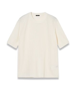 JOSEPH クリスピーレーヨン　ショートスリーブニット Ivory