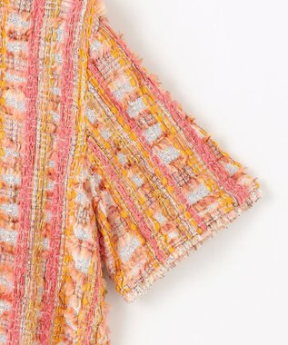 自由区 【カトリエムブーケ】Melange de couleurs カラーミックスプルオーバー ピンク系