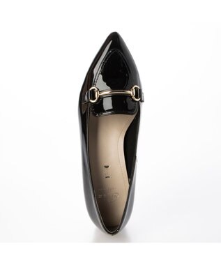 Riz raffinee 【レイン対応】ビットローファー ブラックエナメル