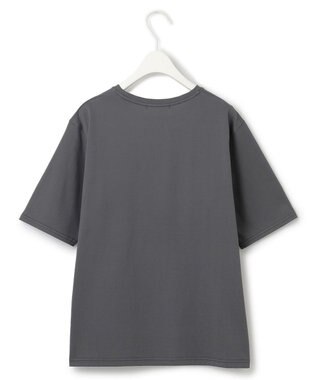 ICB 【接触冷感・UVケア・洗える】ロゴＴＥＥ カットソー フォト×チャコール系
