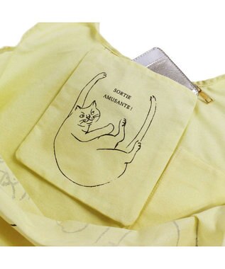 ROOTOTE 1188【折り畳み可能】EU.ラウンド.ブラサガリネコ-A 05：キ