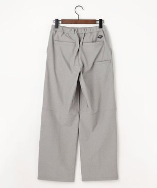 JOSEPH ABBOUD MOUNTAIN 【ストレッチ/5ポケット/ECO撥水/ソフト】ハイパワーシャンブレーピケストレッチ パンツ ライトグレー系