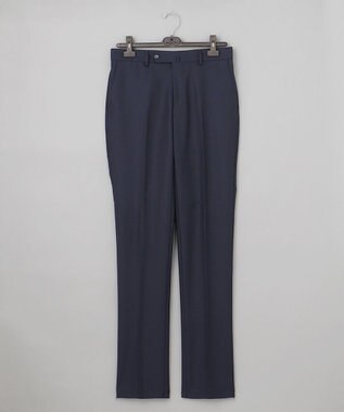 GOTAIRIKU 【御幸毛織】ドライスピナーツイルストレッチスーツ_ネイビー格子 ネイビー系8