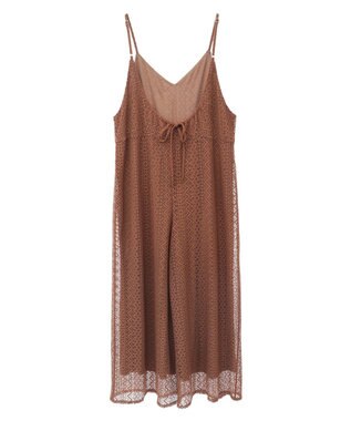 AMERICAN HOLIC レースキャミサロペット【WEB限定カラー有り】 Brown
