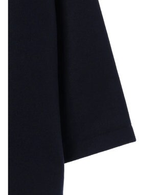 Green Parks 洗えるノーカラーショートコート Dark Navy