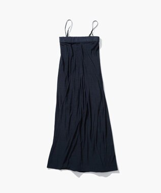 ATON MICRO COTTON PILE | ビスチェドレス NAVY