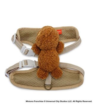 PET PARADISE ミニオン ティム マスコット付きハーネス Ｓ ベージュ
