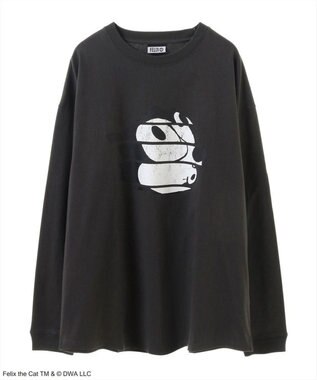 Green Parks ■ＦＥＬＩＸ　フェイスｐｔ　ロンＴＥＥ Charcoal Gray