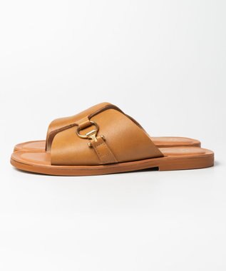 BONTRE 【BONTRE/ボントレ】ベルトフラットサンダル/20901-RS ブラウン