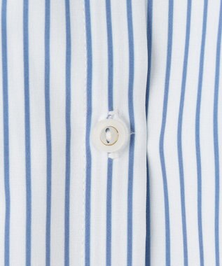 ANY SIS L 【接触冷感・UVカット】ラッシュガード シャツ ブルーストライプ