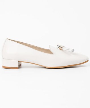 BONTRE 【BONTRE/ボントレ】レザータッセルローファー/30451-RS アイボリー